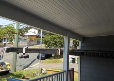 Franna Crane hire telescopic boom low line door access
