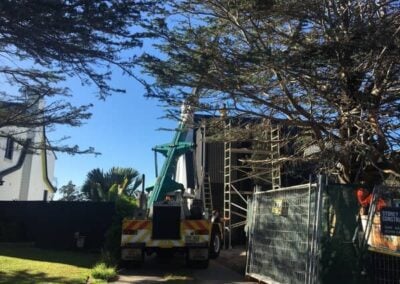 Crane for Tight Access Northern Beaches Construction Site