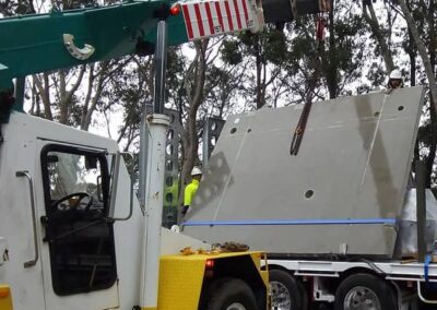 crane-hire-to-relocate-Concrete-Panels-construction-sydney-north