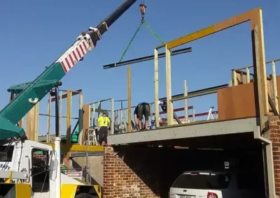 crane hire to relocate Frames & Trusses Mosman